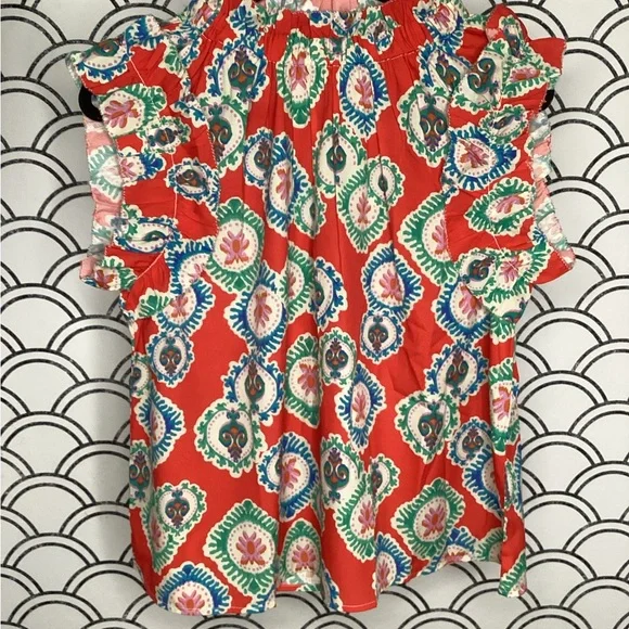 Avara Multicolor Paisley Blouse – Size M - Picture 8 of 10